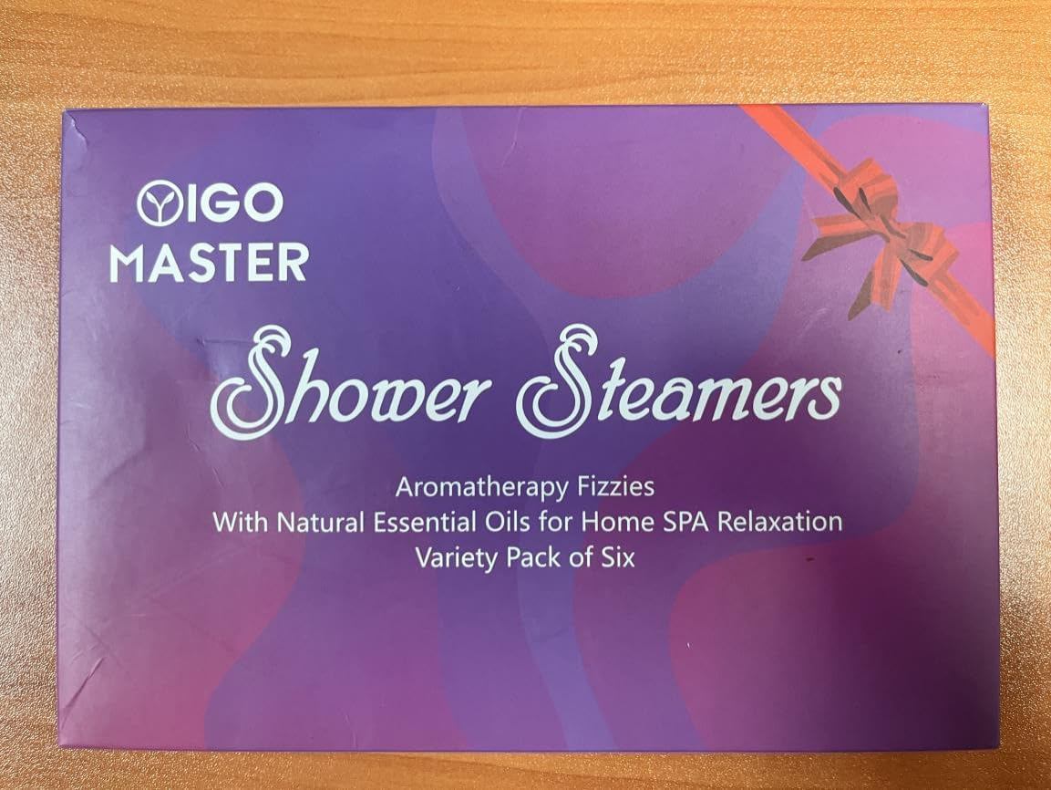 Shower Steamers Shower Bombs Aromatherapy Set of 6, SPA Gifts. Perfect Gifts for Birthday, Mother's Day, Valentine's Day, Easter