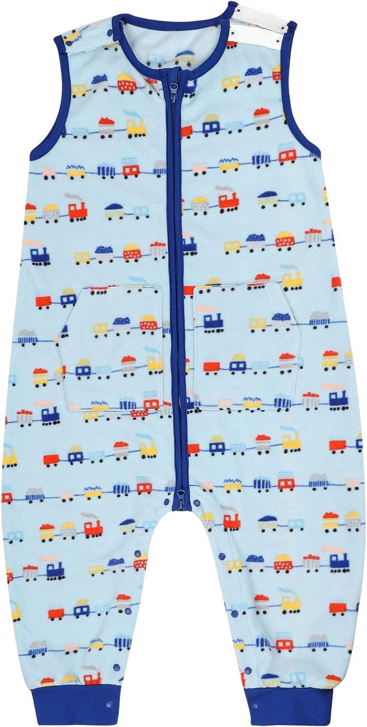 MOEMOE BABY Sleep Sack 0.5/2.5Tog Baby Sleeping Bag with Feet Legs Breathable Wearable Blanket Toddler Sleep Bag